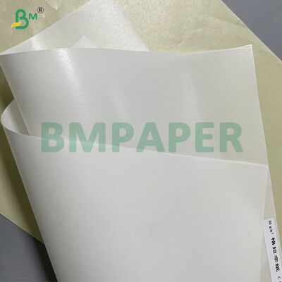 Papel de vidrio blanqueado resistente a altas temperaturas para alimentos