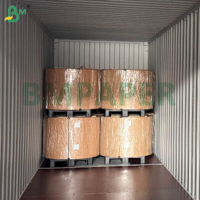 Papel de revestimiento de papel de aluminio de material virgen de 27 gramos con certificación QS para embalajes a prueba de humedad