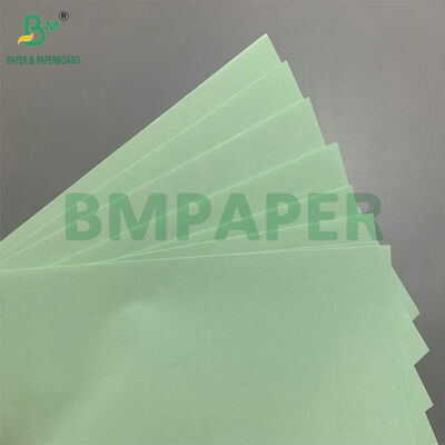 Verde 56gm 75gm Papel en blanco sin carbono Imagen negra para libros de recibo