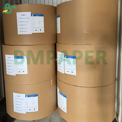 Papel para etiquetas térmicas de 65 gm 70 gm para supermercados Etiquetas a prueba de 3 gramos, duraderas e imprimibles a alta velocidad