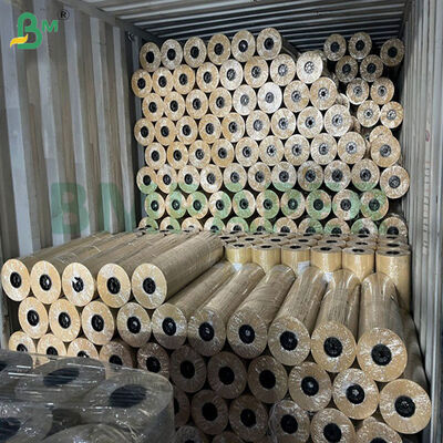 Papel de carnicería rosa resistente a la grasa de 70 gm 75 gm para envolver la carne 60 cm x 60 m