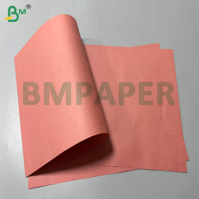 Papel de carnicería rosa resistente a la grasa de 70 gm 75 gm para envolver la carne 60 cm x 60 m
