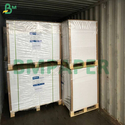 Cartulina de núcleo negro de 310 g/m² para cartas TCG DIY, superficie lisa y brillante