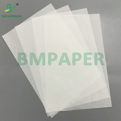 Papel para hornear de pergamino sin cloro sin blanquear de 35 gm 40 gm para tostar pan de galletas