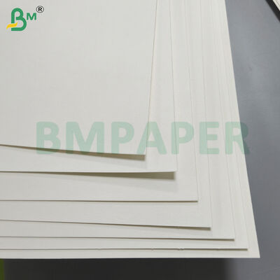 Papel para platos de comedor de revestimiento PET, material de papel para bandejas de alimentos de color blanco
