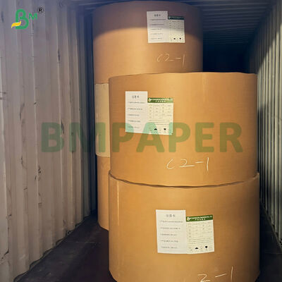 35gm Papel blanco a prueba de grasa Hamburguesa Sandwich Papel de envoltura Rollos de papel embalaje de galletas