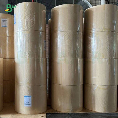 35gm Papel blanco a prueba de grasa Hamburguesa Sandwich Papel de envoltura Rollos de papel embalaje de galletas