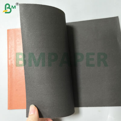 Material de bolsas de protección de frutas de papel Rojo / marrón por fuera Negro por dentro