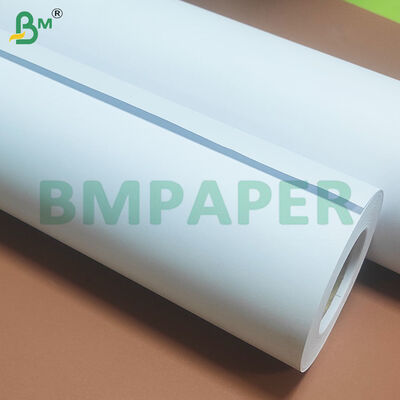 20 libras de dos lados Blanco duradero CAD de ingeniería de la trama de papel Rollos