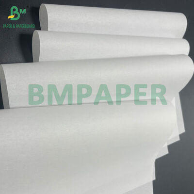 40GSM Rulos de papel blanco sin recubrimiento 840MM para el embalaje de calzado y textiles