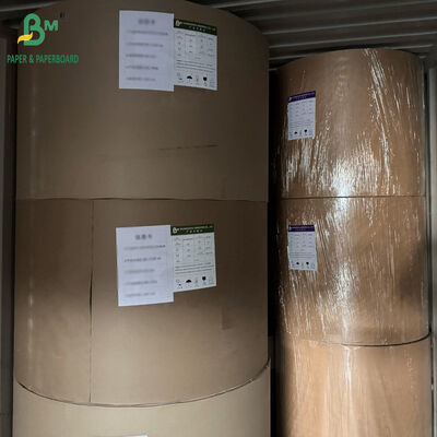 40GSM Rulos de papel blanco sin recubrimiento 840MM para el embalaje de calzado y textiles