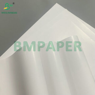 Papel de cobre único de 60 a 400 gramos con revestimiento brillante de un lado para aplicaciones de embalaje y etiquetado