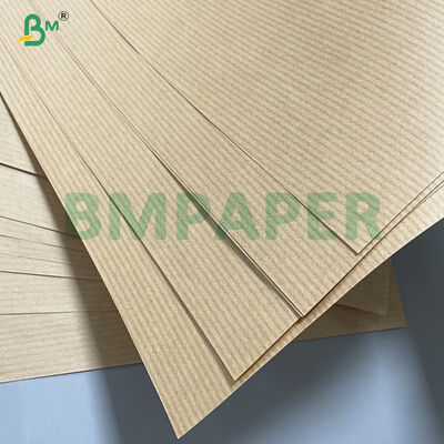 40 g 45 g Papel Kraft marrón brillante acristalado por máquina para envases de alimentos