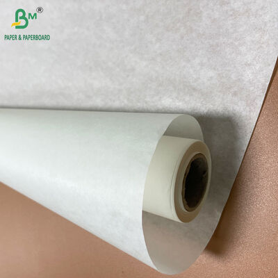 Papel de pergamino natural blanco de 40 g/m² con doble recubrimiento de silicona en rollo de 15 x 30 pies