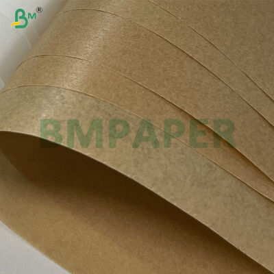 Papel Kraft Marrón MG Brillante por un Lado de 40G con Alta Resistencia a la Tracción