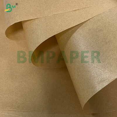Papel Kraft Marrón MG Brillante por un Lado de 40G con Alta Resistencia a la Tracción
