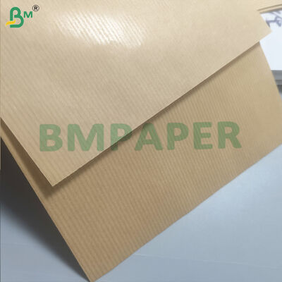 Papel de embalaje Kraft de banda marrón natural MG de un lado 50 gramos