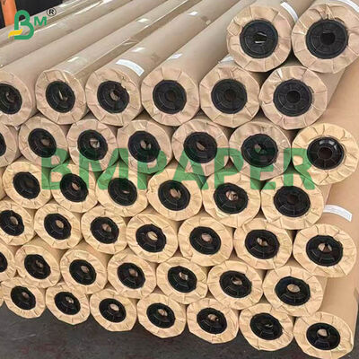 Rollos de papel Kraft marrón perforado de 90 pulgadas y 72 pulgadas 80, longitudes personalizadas, agujeros redondos