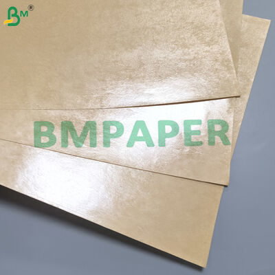 Papel de congelador Kraft natural de 60 gramos de poli revestido de un lado