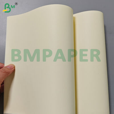 80gm Libro de color de crema Rollos de papel de 715 mm de ancho para la impresión