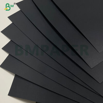 Papel Kraft de calidad alimenticia de calidad negra plegable 80 g para alimentos Envasado exterior