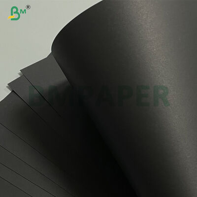 Papel Kraft de calidad alimenticia de calidad negra plegable 80 g para alimentos Envasado exterior