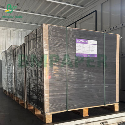 Papel Kraft negro puro de 80 gm 90 gm 100 gm para bolsas de compras 70 x 100 cm