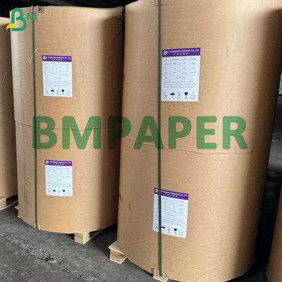 250 gramos 300 gramos Papel Kraft Blanco para colgar etiquetas Jumbo Rolls, superficie áspera