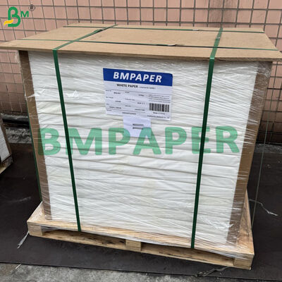 40g 50g MF Papel Kraft Blanco Sin Blanquear Apto Para Alimentos Para Bolsas de Papel para Bocadillos y Pan para Llevar