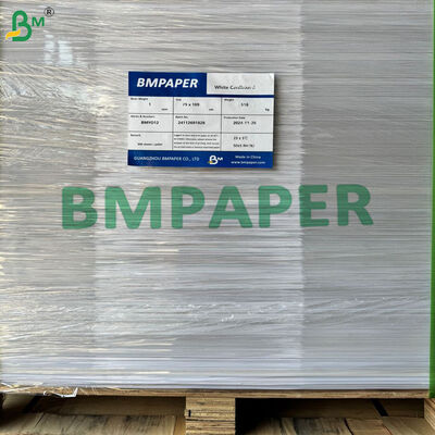 Cartón blanco sólido del tablero Montado Blanco 1.8m m 2.0m m lados dobles
