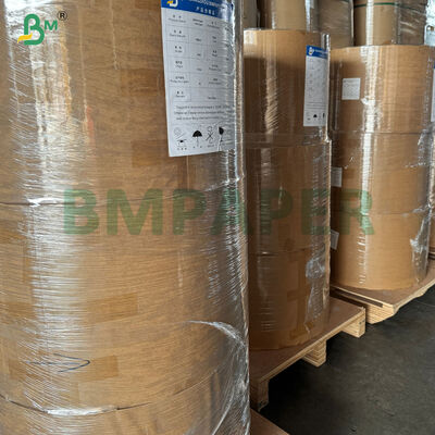 Resistente a la grasa 40 g Seguridad térmica Rollo de papel de silicona blanqueado