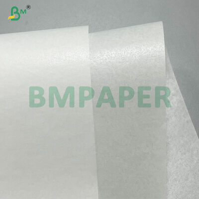 Resistente a la grasa 40 g Seguridad térmica Rollo de papel de silicona blanqueado