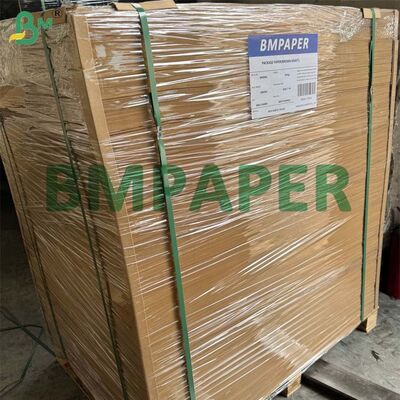 90gm Hojas de papel Kraft Brown Extensible de 89cm, Bolsas de papel de productos químicos de alto estiramiento