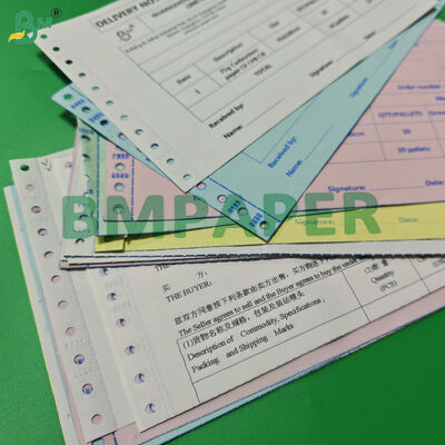75 g CB CFB CF 3 Ply NCR Papel de impresión continuo sin carbono para la entrega Nota A4