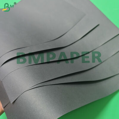 80g Black Kraft Wrapping Paper For Shopping Bag High Tensile Strength 25'' x 36''
