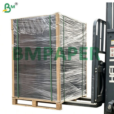 1.5mm Double Sided Black Cardstock For Premium Boxes Making, 1200gsm X 70cm X 100cm