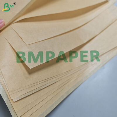 40 g de papel de pergamino natural de color marrón recubierto de silicona para hornear sin palillo 600 mm