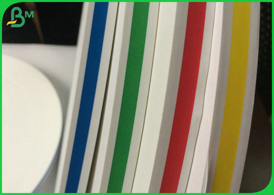 Papel de paja degradable colorido del certificado del FSC FDA para el jugo de consumición del coco