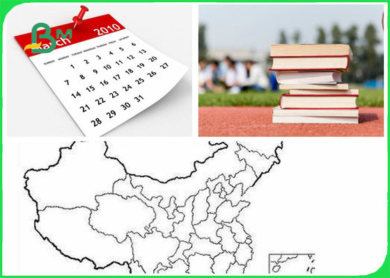 La buena absorción FSC de la tinta certificó el tamaño del papel compensado modificado para requisitos particulares para los diversos libros