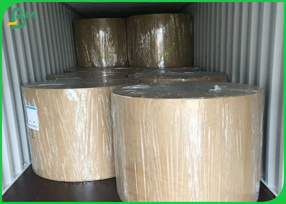 El FSC certificado recicló 50GSM al papel del trazador de líneas de 160GSM Brown Kraft para embalar