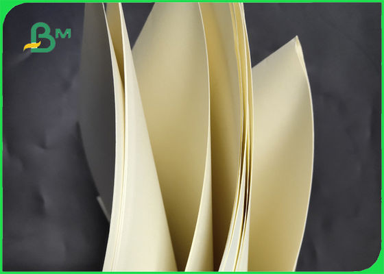 papel de Woodfree del amarillo de 70GSM 80GSM/pulpa 100% de la Virgen de la garantía FSC certificada