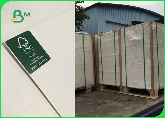 el lado blanco del doblez uno del tablero de marfil de 250gsm 270gsm 300gsm C1S cubrió el FSC certificado