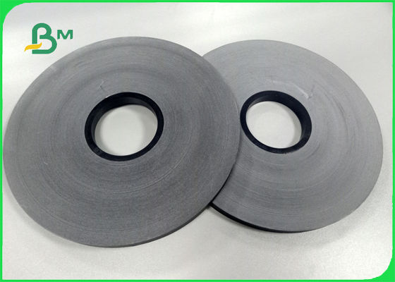 Papel de paja degradable calentable del color del negro 60gsm de la anchura los 250cm para la bebida