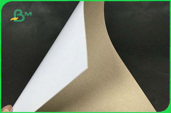 Reciclado un tablero blanco revestido del duplex de la parte posterior del gris del lado para la caja de embalaje FSC