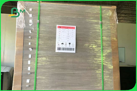 Reciclado un tablero blanco revestido del duplex de la parte posterior del gris del lado para la caja de embalaje FSC
