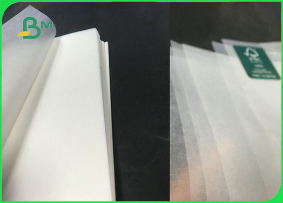 Papel a prueba de calor seguro certificado FSC de la hornada de la comida del FDA para la parrilla que cocina el Bbq