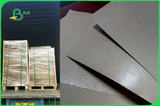 Solo PE Brown Kraft papel revestido del FSC FDA liso y brillante para las tazas de café