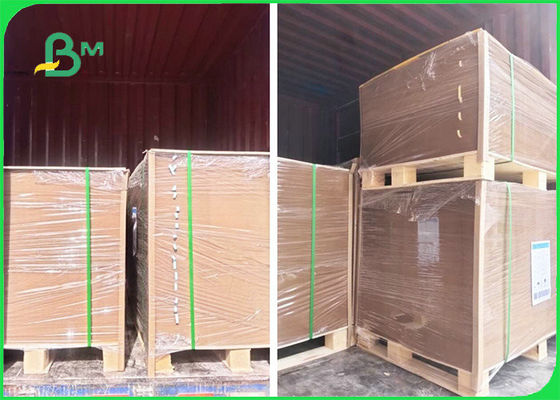 125gsm - papel certificado FSC del trazador de líneas de Brown Kraft de la Virgen 400gsm para las bolsas de papel