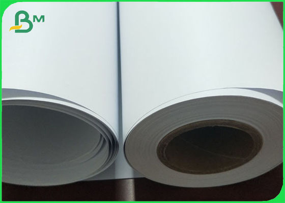 80G el alto rollo 310/610/914 milímetros del papel de trazador de la blancura cad de anchura FSC aprobó