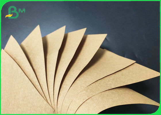 Rollo de papel kraft marrón reciclable de 135 gm a 400 gm para envasar alimentos
